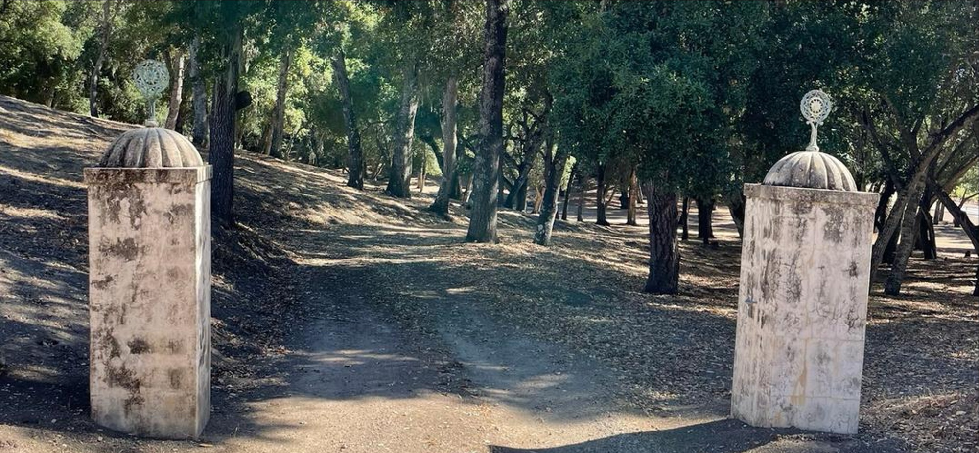 Historic gate entrance